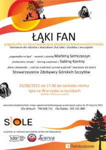 Plakat wydarzenia Łąki Fan