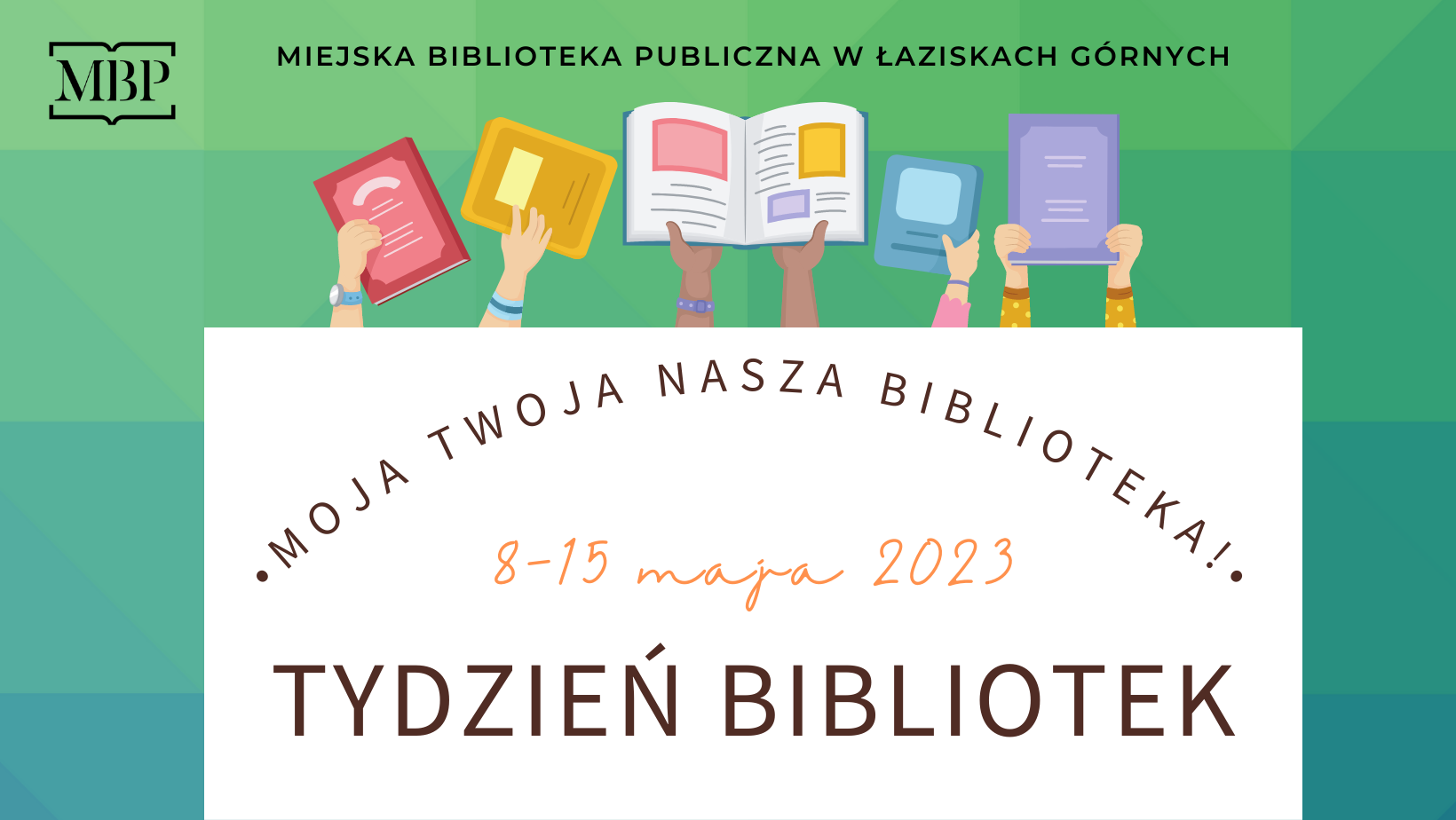 Baner wydarzenia Tydzień Bibliotek