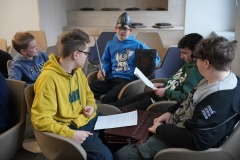 Warsztaty dziennikarskie z "Gazetą Łaziską" / luty-kwiecień 2025