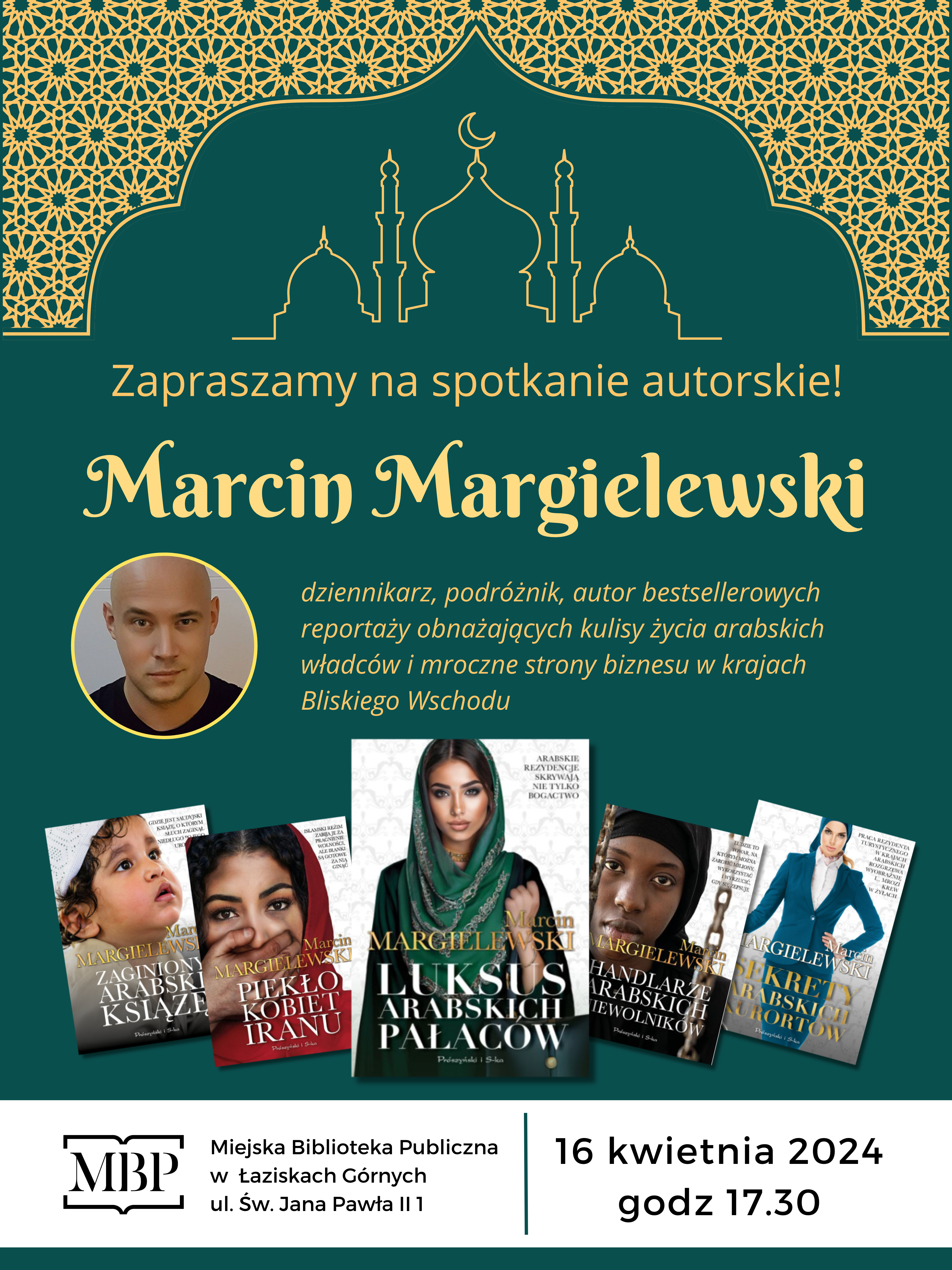 Spotkanie z Marcinem Margielewskim