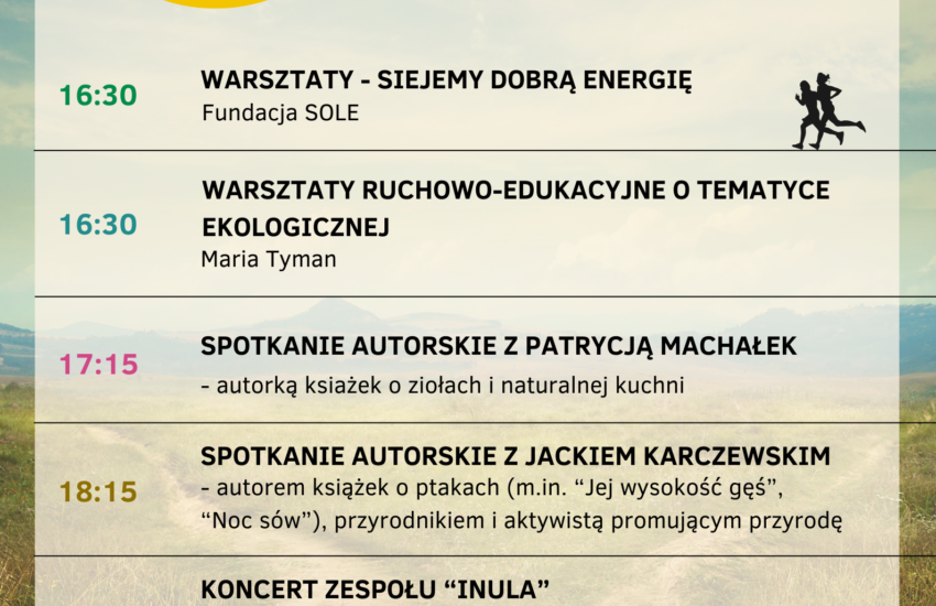 Plakat wydarzenia Przystanek Kultura - Przystanek Ekologia