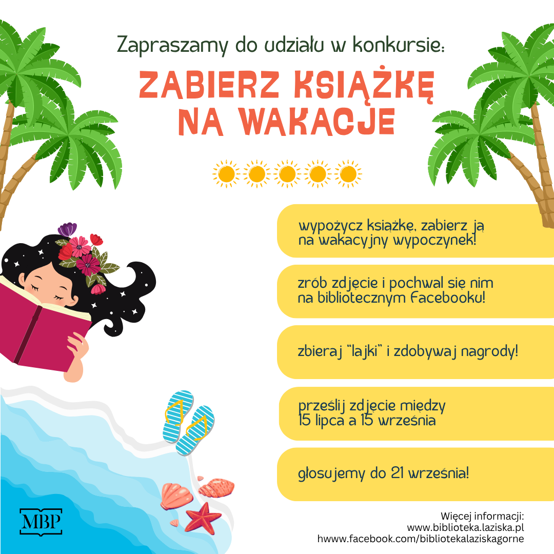 Konkurs! Zabierz książkę na wakacje