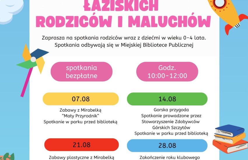 Plan Klubu Łaziskich Rodziców i Maluchów