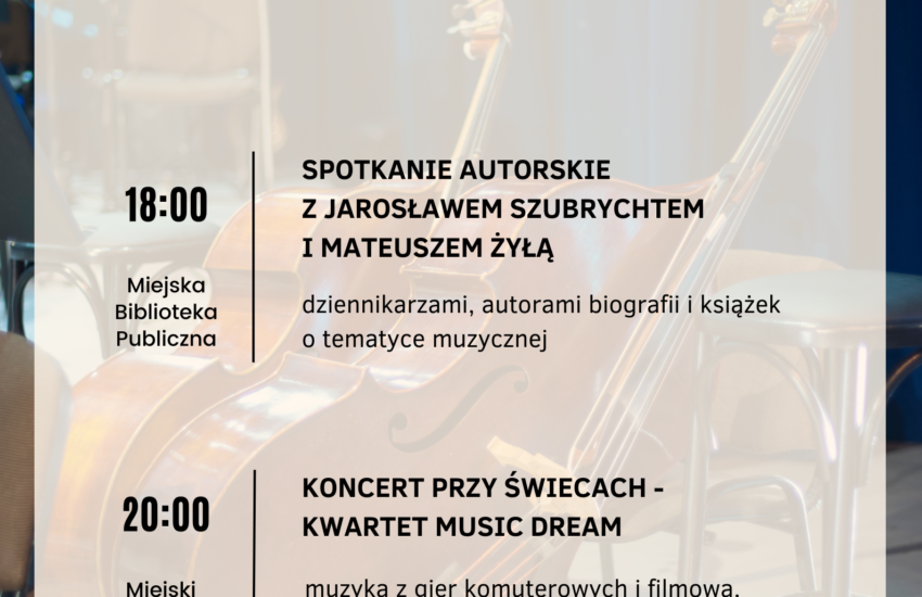 Plakat wydarzenia Przystanek Kultura - Przystanek Muzyka