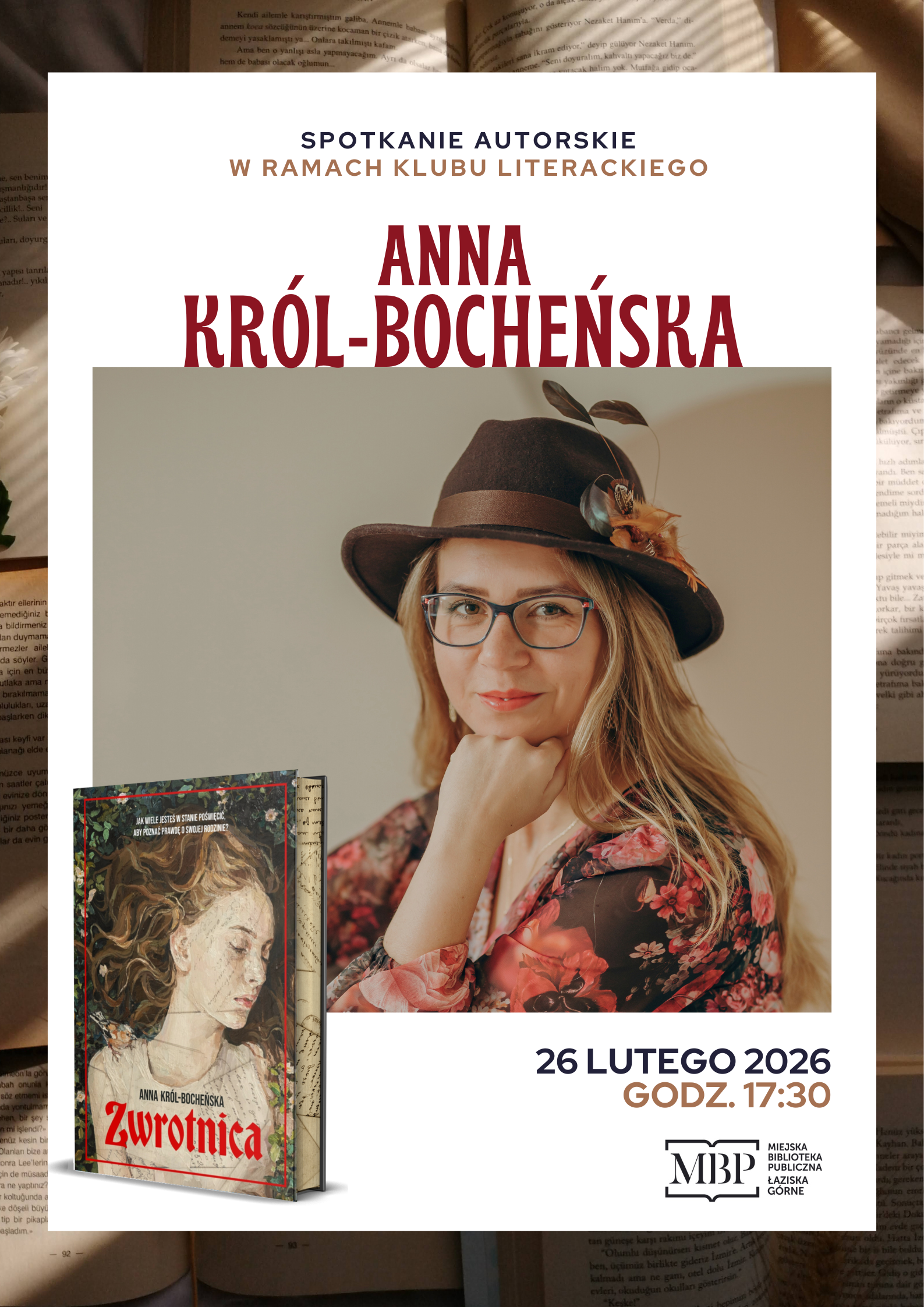 Spotkanie z Anną Król-Bocheńską